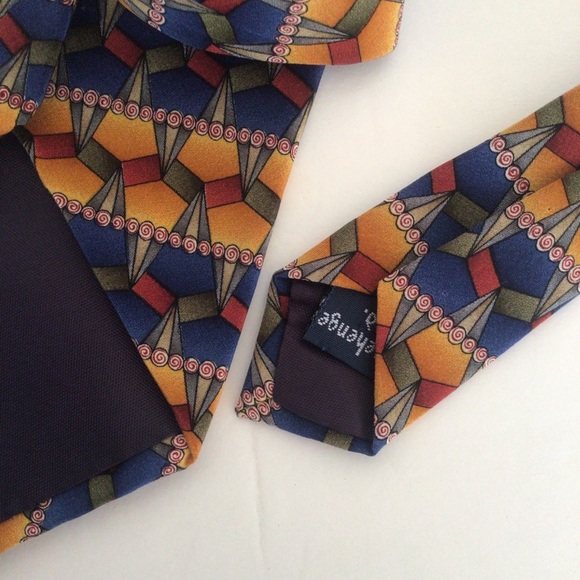 JERRY GARCIA PATTERNED SILK TIE - Picture 7 of 9